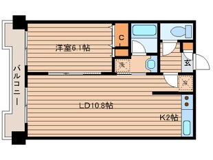 グランカーサ南９条の物件間取画像